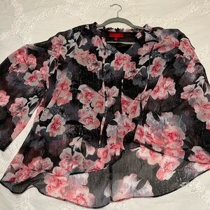 Floral Long Sleeve Top